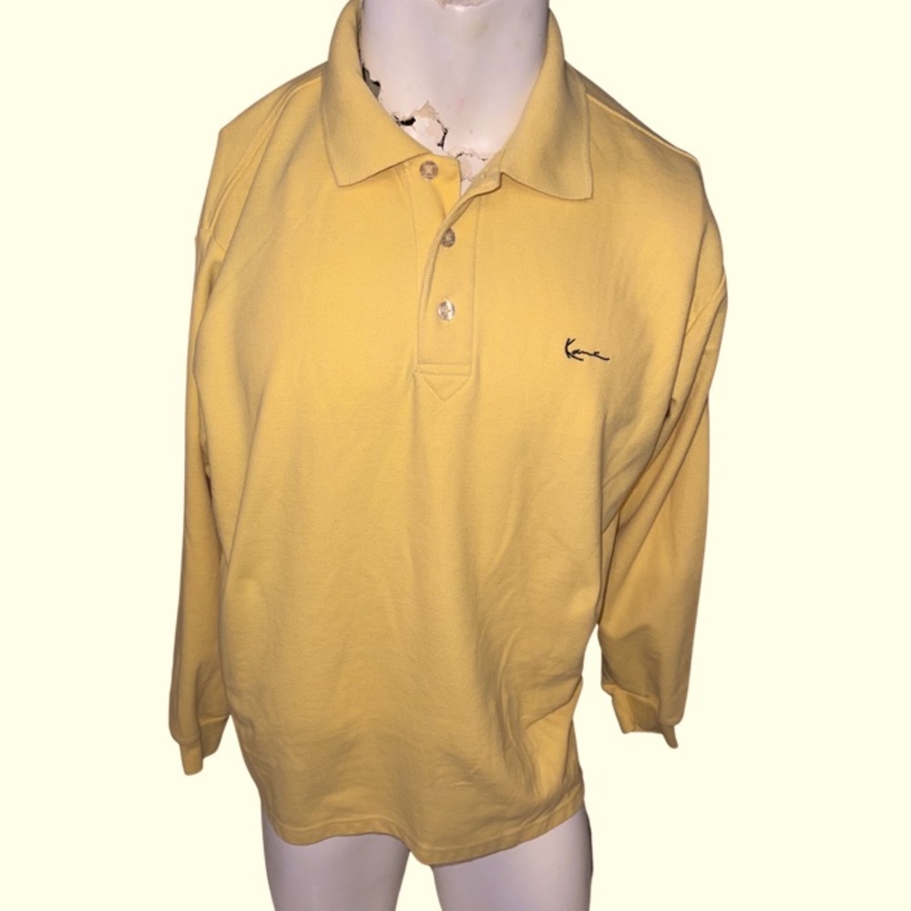 Vintage KANI Jeans Long Sleeve Men’s Polo Shirt: XL: Streetwear: Hip Hop